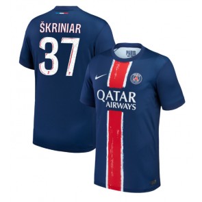 Paris Saint-Germain Milan Skriniar #37 Hemmatröja 2024-25 Kortärmad